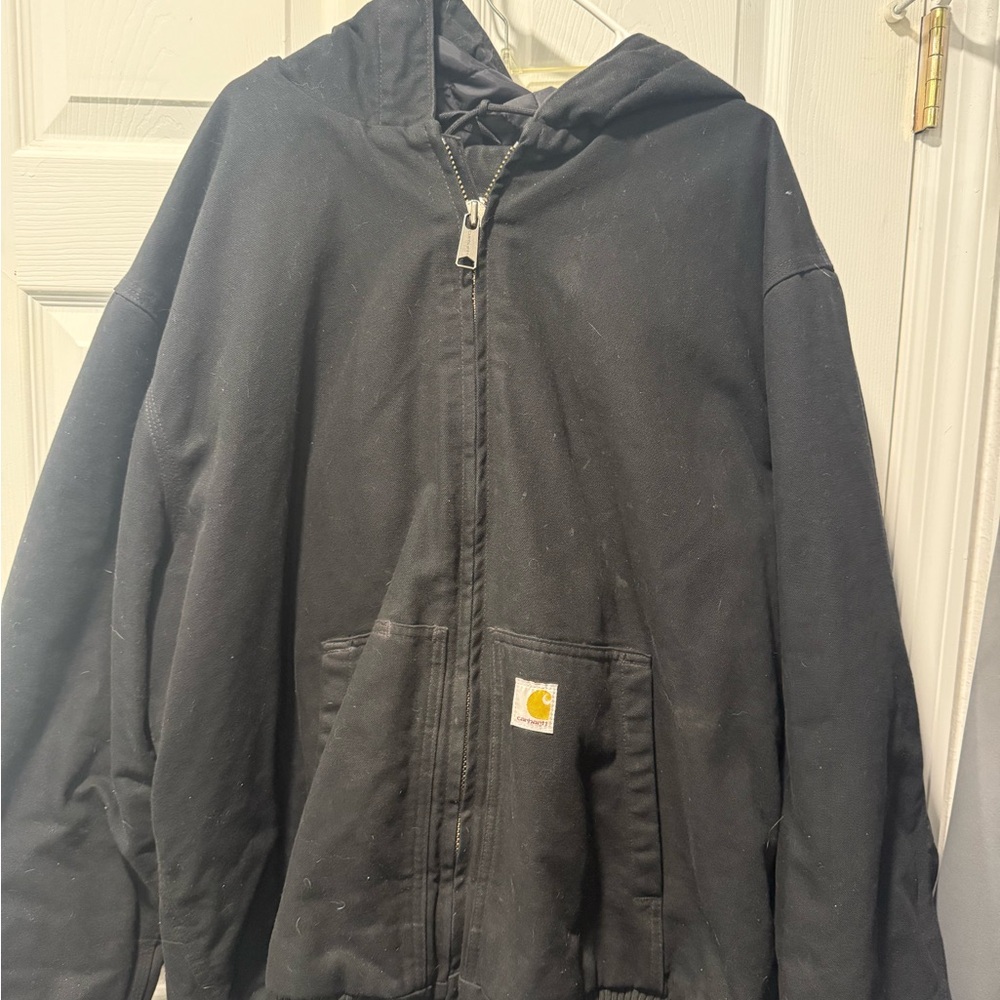 Carhartt Men's Dark Hooded Jacket